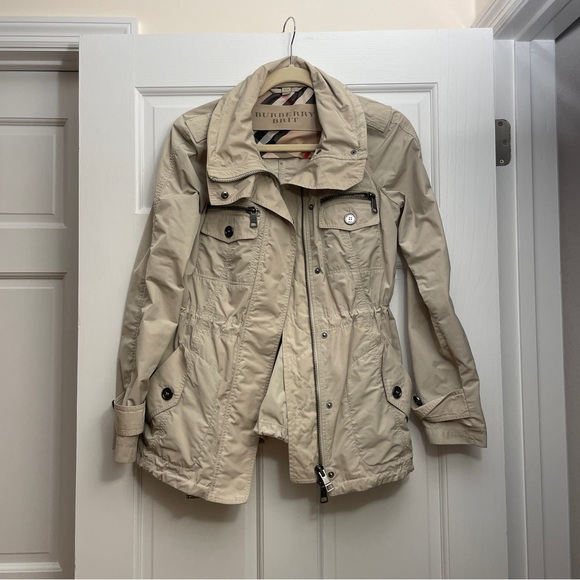 Burberry Brit Windbreaker Jacket - Women's 8